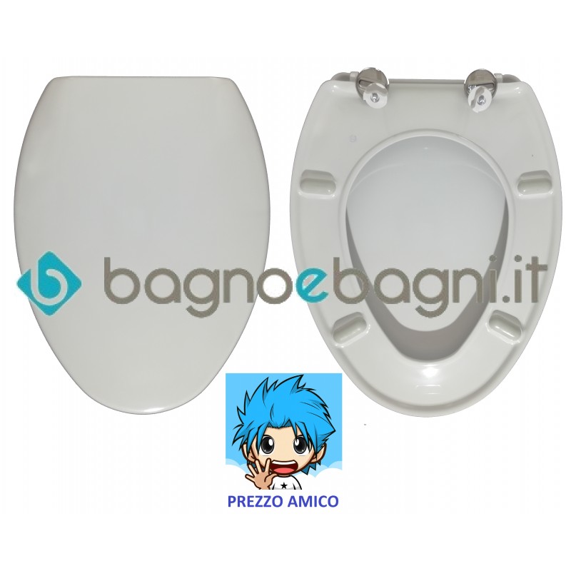 Copriwater sedile coprivaso tavoletta modello serie SLY, SIMAS