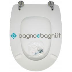 Copriwater sedile  coprivaso Afrodite, Azzurra