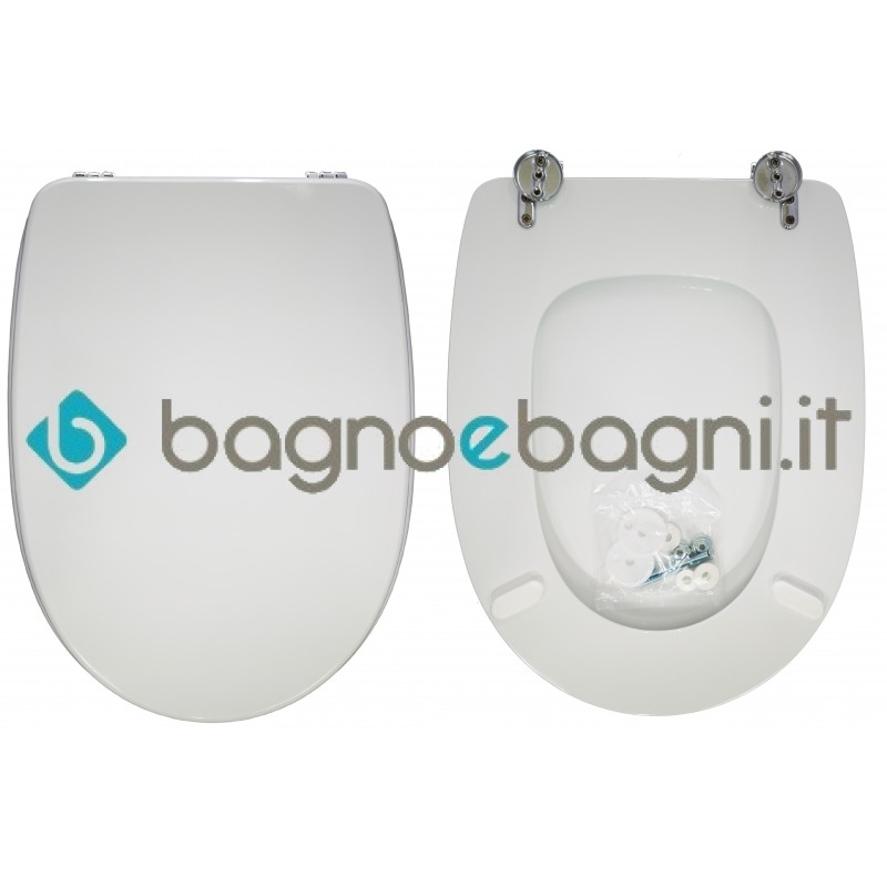 Copriwater sedile  coprivaso Afrodite, Azzurra