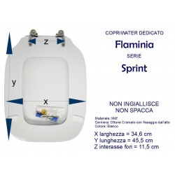 Copriwater SPRINT, FLAMINIA