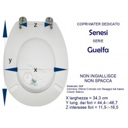 Copriwater GUELFA, SENESI