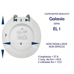Copriwater EL1, GALASSIA