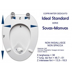 Copriwater SOVAS-MONVAS, IDEAL STANDARD