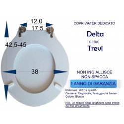 Copriwater TREVI, DELTA