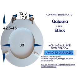 Copriwater ETHOS, GALASSIA