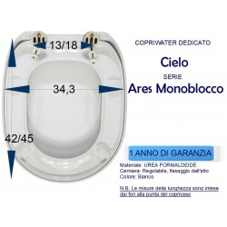 Copriwater ARES MONOBLOCCO, CIELO