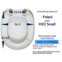 Copriwater coprivaso sedile tavoletta modello  H2O SMALL, FALERII