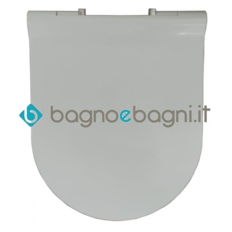 Copriwater Nuvola Soft Close, Azzurra