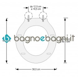 Copriwater Ottocento -Archiade-
