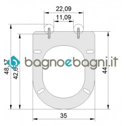 Copriwater Clear -Olimpia-