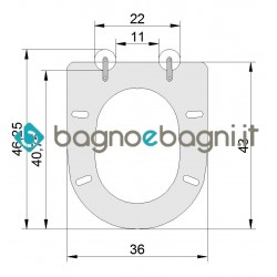 Copriwater Federica -Olimpia-