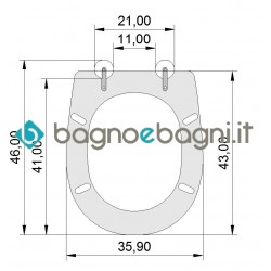 Copriwater Aretusina -Cesame-