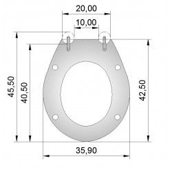 Copriwater Polo -Roca-