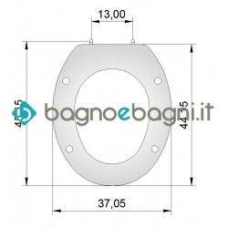 Copriwater Cult -Azzurra-